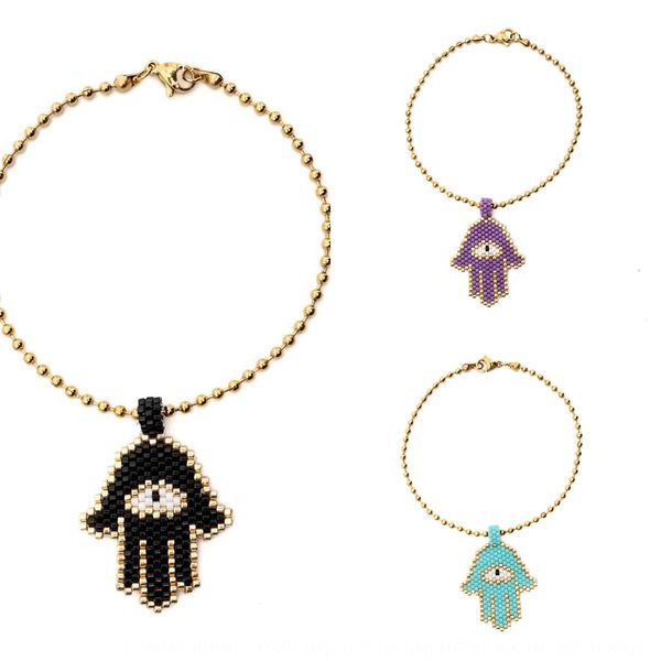 

miyuki women's turkish devil's eye palm jewelry classic totem miyuki women's turkish devil's eye fatima fatima palm jewe, Golden;silver