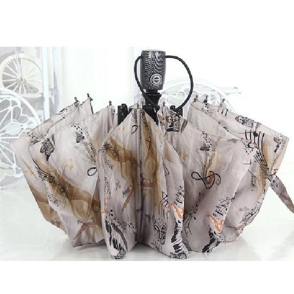 

личность женщины зонтик matic складной зонтик paraguas картина маслом искусства вс дождь parapluie ув цветы творческие подарки bbyjew bwkf