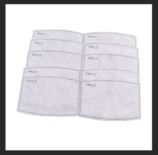 

mask disposable pm2.5 filter 5-layer activated carbon black anti dust mask filter 4w5n