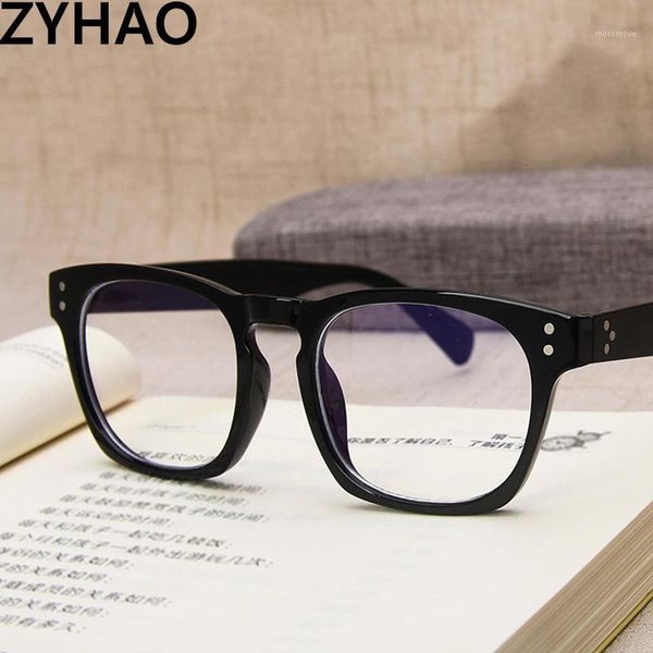 

fashion sunglasses frames 2021 vintage anti-blue glasses frame women plastic round simple clear eyeglasses ladies eye eyewear oculos1, Black