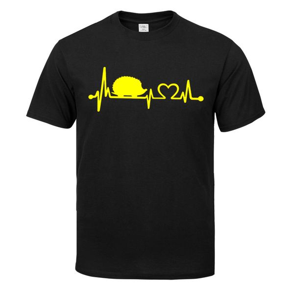 

hedgehog creative casual summer fashion o neck short sleeve male tees sport hooded sweatshirt hoodie men t shirt