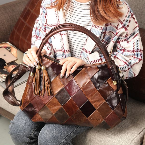 

cobbler legend new ladies 2019 women genuine leather handbag cow leather tote bag bolsas femininas female shoulder bag hand bag