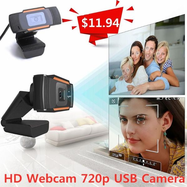 

mini cameras 480p/720p usb2.0 web camera wide compatibility auto focus computer lapwebcams with noise reduction microphone