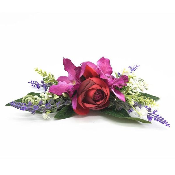

handmade flower wedding hair clip barrettes bridal headpiece women hair accessories floral bridal hair combs brides tiar qyllid