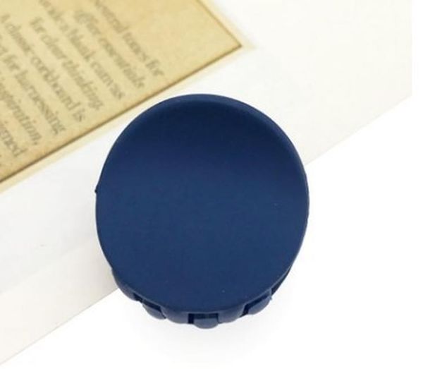 

мода женщины матовый волос когти solid color геометрические симпатичные клипы шпильки круглые акриловые волос краб головные уборы аксессуары