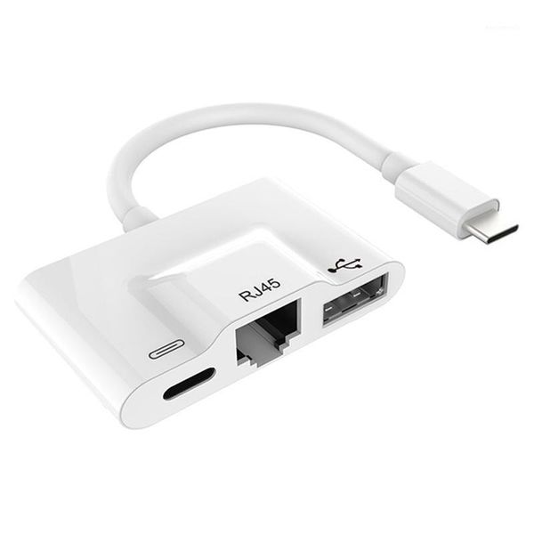 

typ-c nic konverter smart telefon verbindung ethernet adapter kabel zu rj451