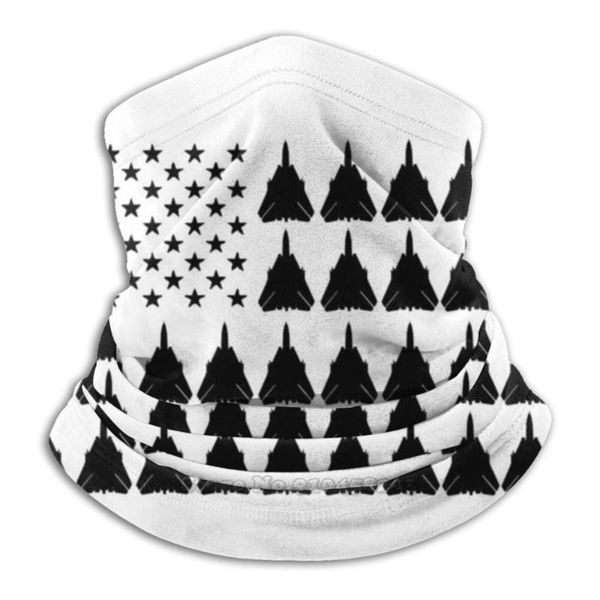 

f - 14 tomcat american flag scarf bandana neck warmer headband cycling mask us navy veteran us navy ret vet veteran, Blue;gray