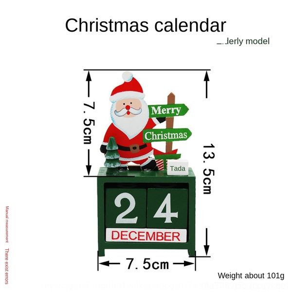 

uiimq рождественских подарки giftsdesk творческого подарок украшение дома деревянные украшения календаря творческого календарь мини деревянн