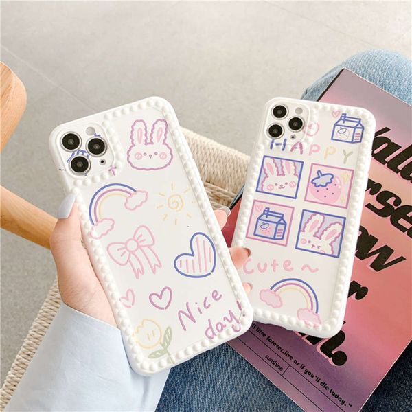 

suitable for 12 silicone 11 promax mobile phone case xrse2 rabbit xs hanfeng cartoon 7 / 8plus