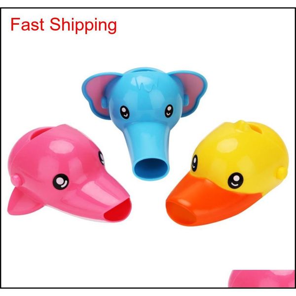 

cute animal duck elephant dolphin shape sink tap toddler extender wash for kids children water tap faucet extensi jllnww lajiaoyard