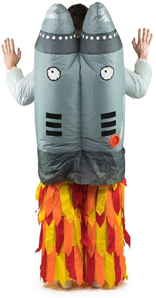 

mascot costumes halloween and easter inflatable jetpack fancy dress costume large-scale event advertising costume, Red;yellow