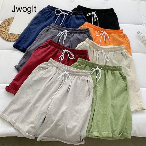

men's shorts summer casual beach 100% cotton bottoms drawstring waist fashion brand bermuda 4xl 5xl1, White;black