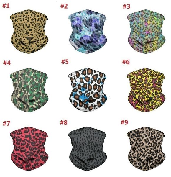 

print 14 new leopard with 100 magic scarves outdoor kerchief windproof and dustproof cycling masks t3i5976