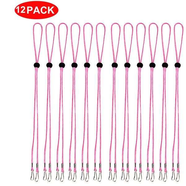 

accessories black 12pcs adjustable anti-lost multicolor face lanyard handy&convenient safety mask rest&ear holder rope pink