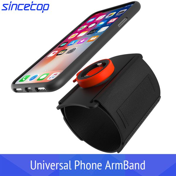 

universal sports armband iphone 11 x 8 7 samsung rotatable wrist running sport arm band with key holder for 4-6 inch phone