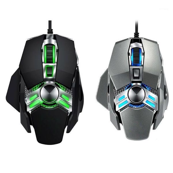 

mice wired macro programming gaming mouse led breathing light 4 gear dpi adjustable computer lapfor office1