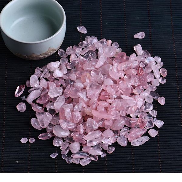 

50g/100g natural crystal stone rose quartz ore rock magic repair point family decorations fish tank stone polishing st jllgfg, Black