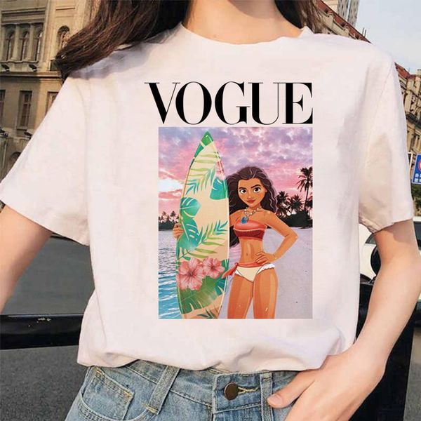 

new vogue summer graphic t shirt women aesthetic funny cartoon t-shirt 90s princess harajuku tshirt korean style tee, White
