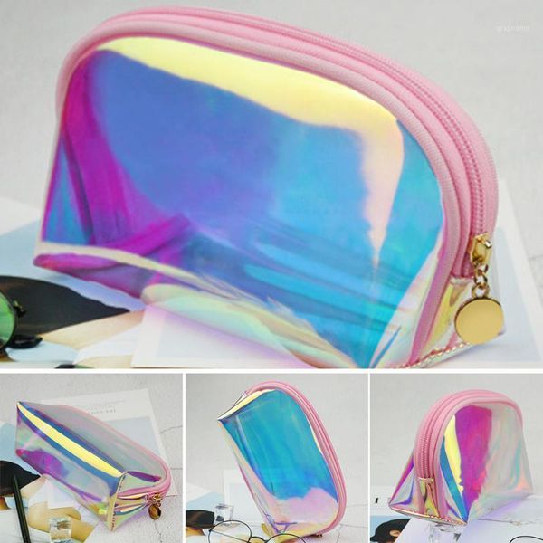 

new arrival holographic makeup cosmetic bag large pouch handy pouch pencil toiletries bag1