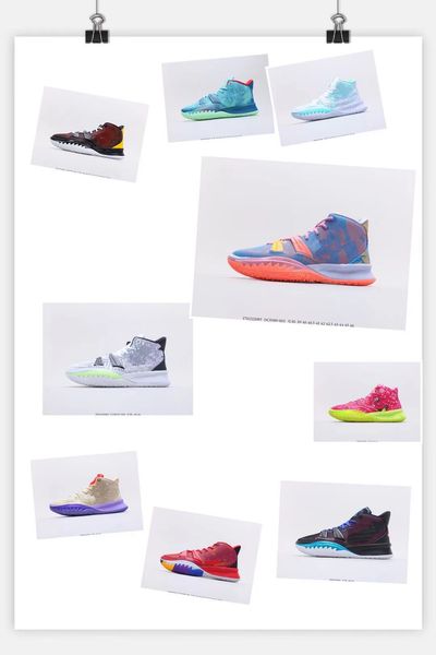 

2021 new men cary 7 rolls 7 7s 7 mvp7 rolls boys basketball shoes outdoor sports training sneaker size usa us7-11