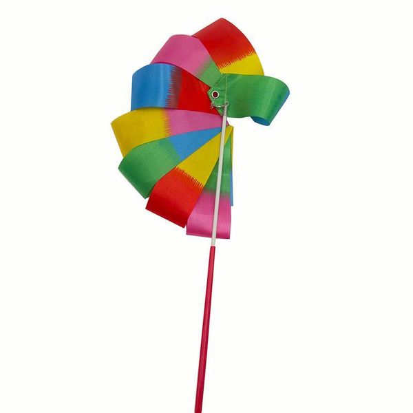 

4m(10 pcs/lot) gym gymnastics dance ribbon twirling rod stick ballet skating gymnastics toy nylon training dance r bbysja