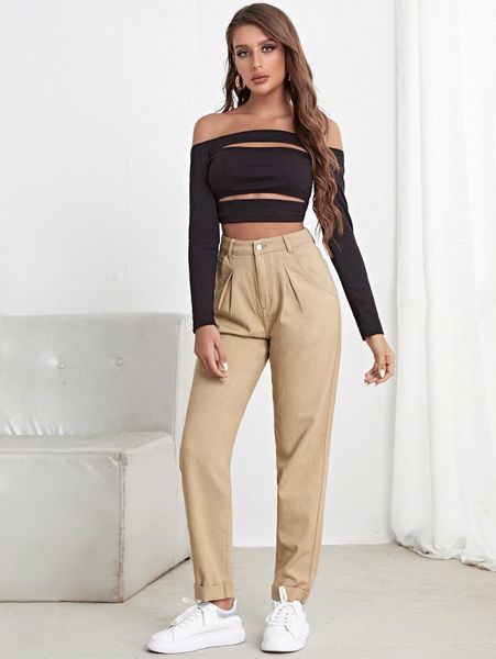 

slant pocket mom fit jeans e1v6#, Blue