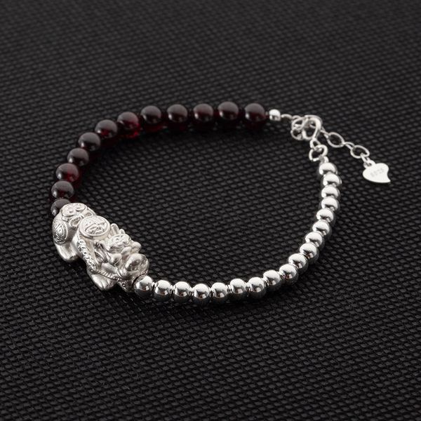 

японский корейский новый braceletbracelet braceletpomegranate s925 чистого серебра braceletexquisite темперамент высокого класса японских и, Golden;silver