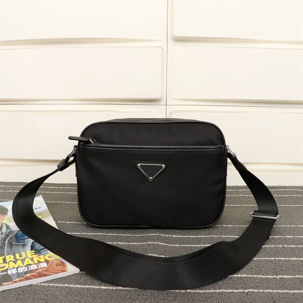 

p home new shoulder casual bag waterproof nylon crossbody cloth bag canvas mens bag trendy parachute horizontal