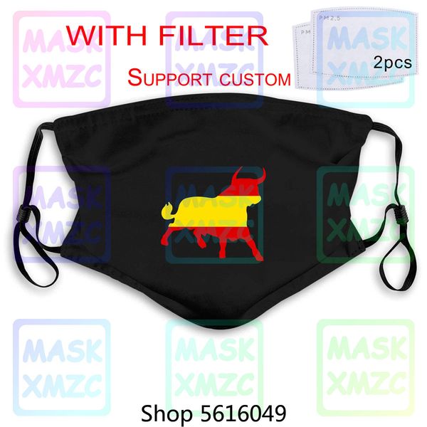 

spanish bull womens mask espana spain flag el toro football soccer sport hooded sweatshirt hoodie