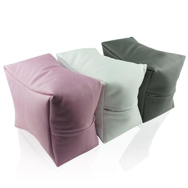 

pillow 1pcs pu leathe nail art hand rest multifunctional cushion solid color soft hand/foot manicure tools