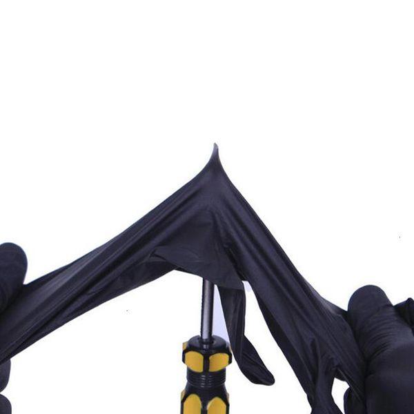 

for garden disposable latex black color home gloves rubber or cleaning universal