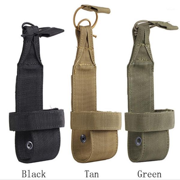 

outdoor bags tactical water bottle pouch durable elastic bag molle belt cover hunting case for cycling army travel hiking1