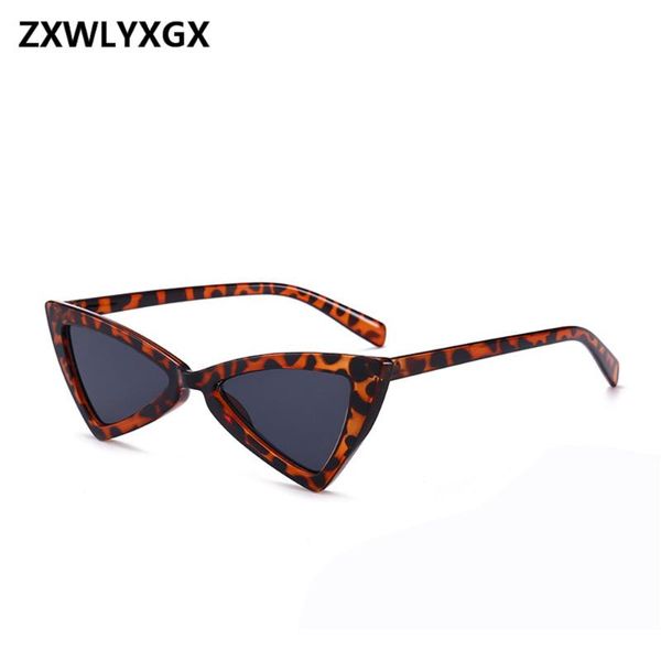 

sunglasses zxwlyxgx retro ladies fashion cat eye designer black glasses oculos uv400, White;black