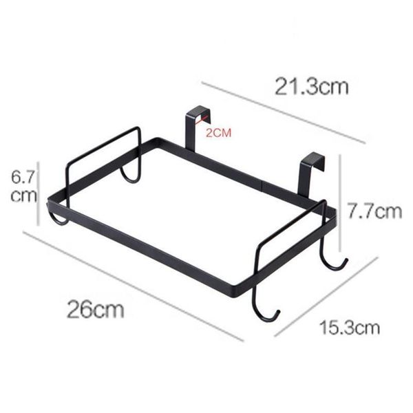 

kitchen metal trash rack cupboard back trash bag holder rack storage cabinet door garbage hanging tools drop bbyldc