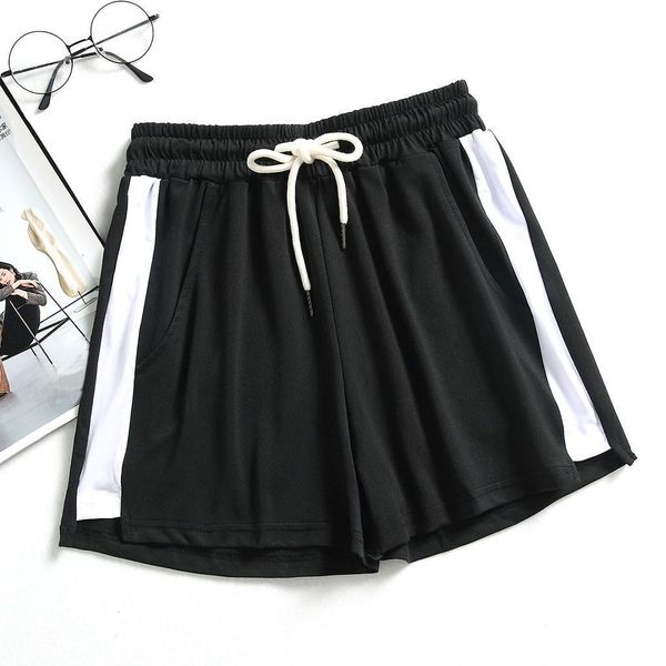 

shorts for women lady summer solid sport shorts short beach 2020 drop shipping good quality new fashion, White;black