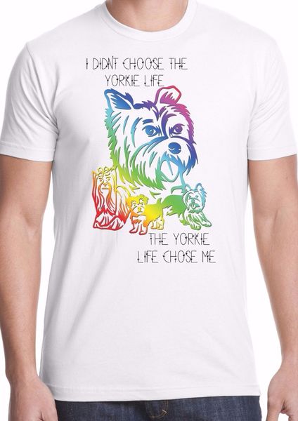 

sport 2019 men's funny fashion classic yorkshire terrier yorkie dog love pet animal lover breed paw woof canine t shirt shop t