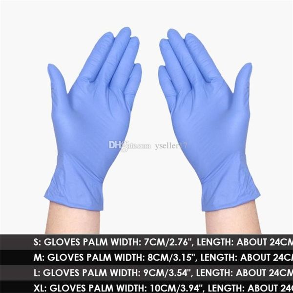 

factory4hgzprotection nitrile blue disposable environmental mitten purple gloves durable rubber glo y6ch