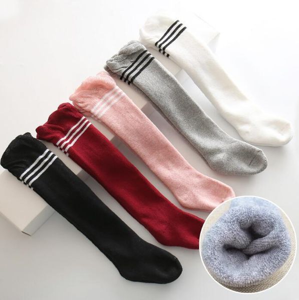 

baby thickened hair hoop autumn winter over-the-knee stockings male female newborn socks children socking dhb2793