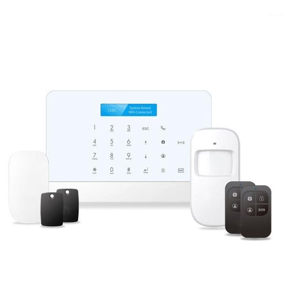 

alarm systems ty-s6 professional tuya security system smart home wifi gsm ip camera alexa google1