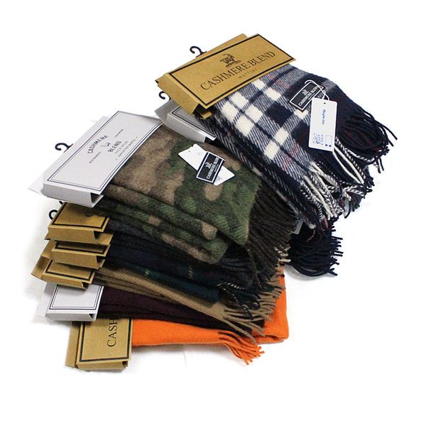 

cashmere for export without scarves for women in winter, Blue;gray