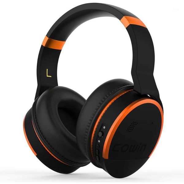 

e8[upgraded] anc bluetooth headphone wireless active noise cancelling headphones over ear headset with mic1 & earphones