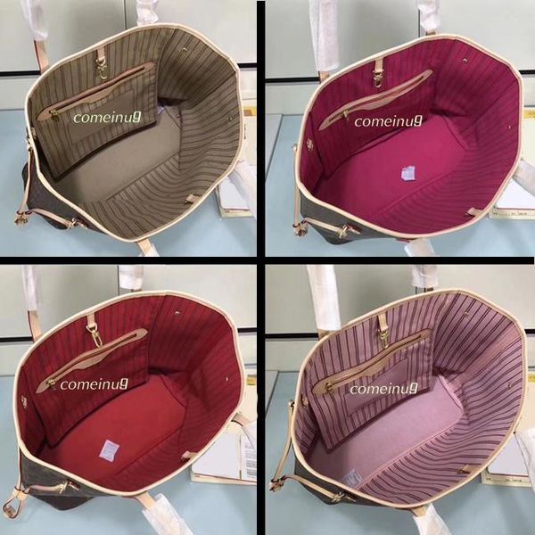 

2019 women shoulder bag with a clutch wallet genuine leather shopping tote full colors interior good price genuine leather shoulder