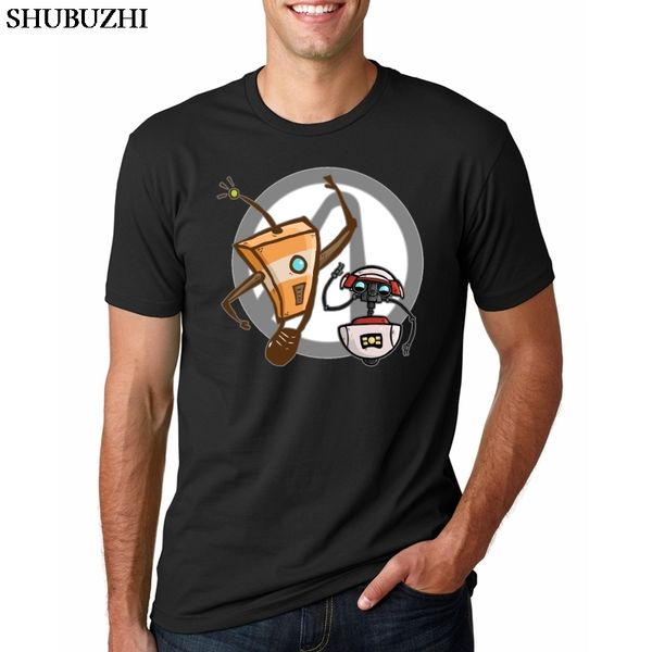 

borderlands claptrap print casual tshirt mens o-neck t shirts fashion men's men t-shirt male men sport hooded sweatshirt hoodie