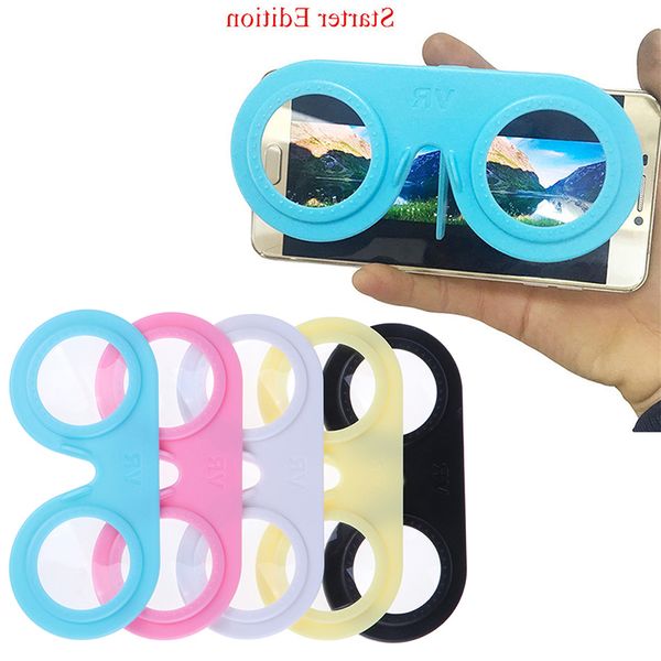 

mini folding virtual reality glasses 3d vr smartphone portable ios android