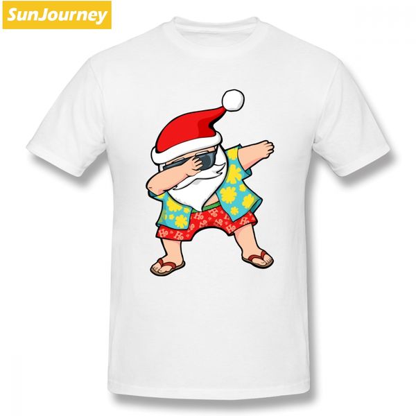 

классический стиль мужская майка гавайский прилагая санта коротким рукавом o шеи плюс размер футболки для человек tshirts спорта с капюшоном