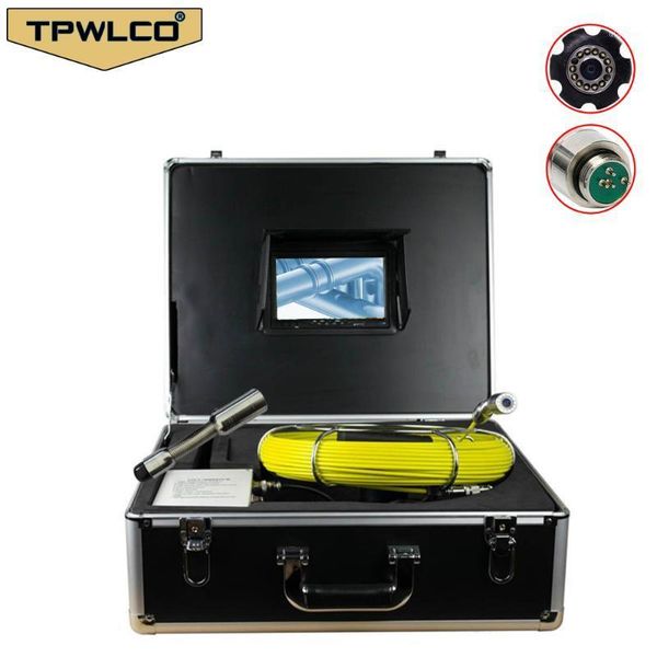 

cameras 20m dvr well wall & pipe inspection camera used for sewer pipeline drain duct industrial clean 23mm head1