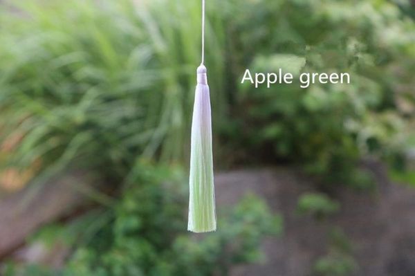 

2pcs fashion gradual tassel fringe diy garments materials key bag phone bookmark tassel pendant hand make embellissements craft h sqckvs