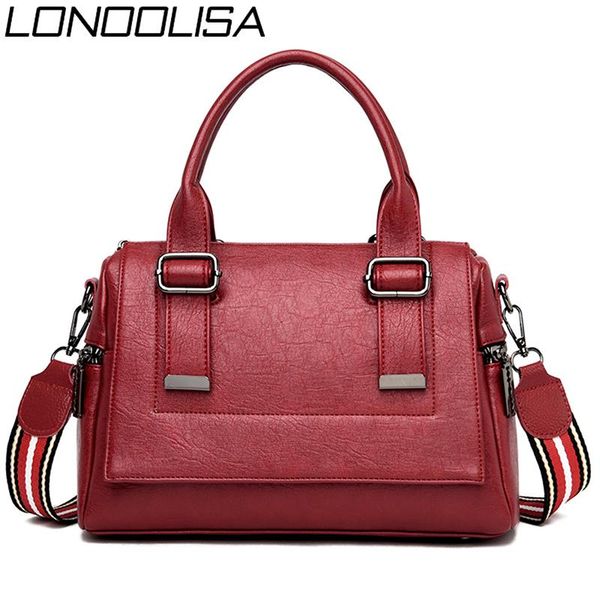 

wide strap soft leather luxury handbags women bags designer ladies hand croosbody bags for women 2020 new casual tote sac a main