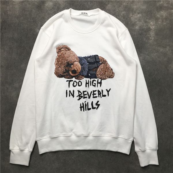 

luxury 2021 men new very tall bear hoodies sweaters cotton and watch sweater thicken e11 fpqs, Black