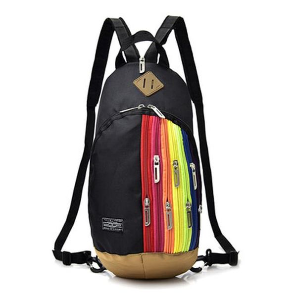 

waterproof nylon backpacks fashion small backpack for girls women chest pack bag rainbow bags travel bag femme sac a dos bbygcr alice_bag